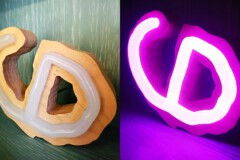 Lichtwerbung LED Vollacrylbuchstaben Lichtwerbung LED Vollacrylbuchstaben